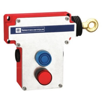 Schneider Electric XY2CE1A296H7 Latching Emergency Stop Rope Pull Switch - 24 to 130 V AC/DC