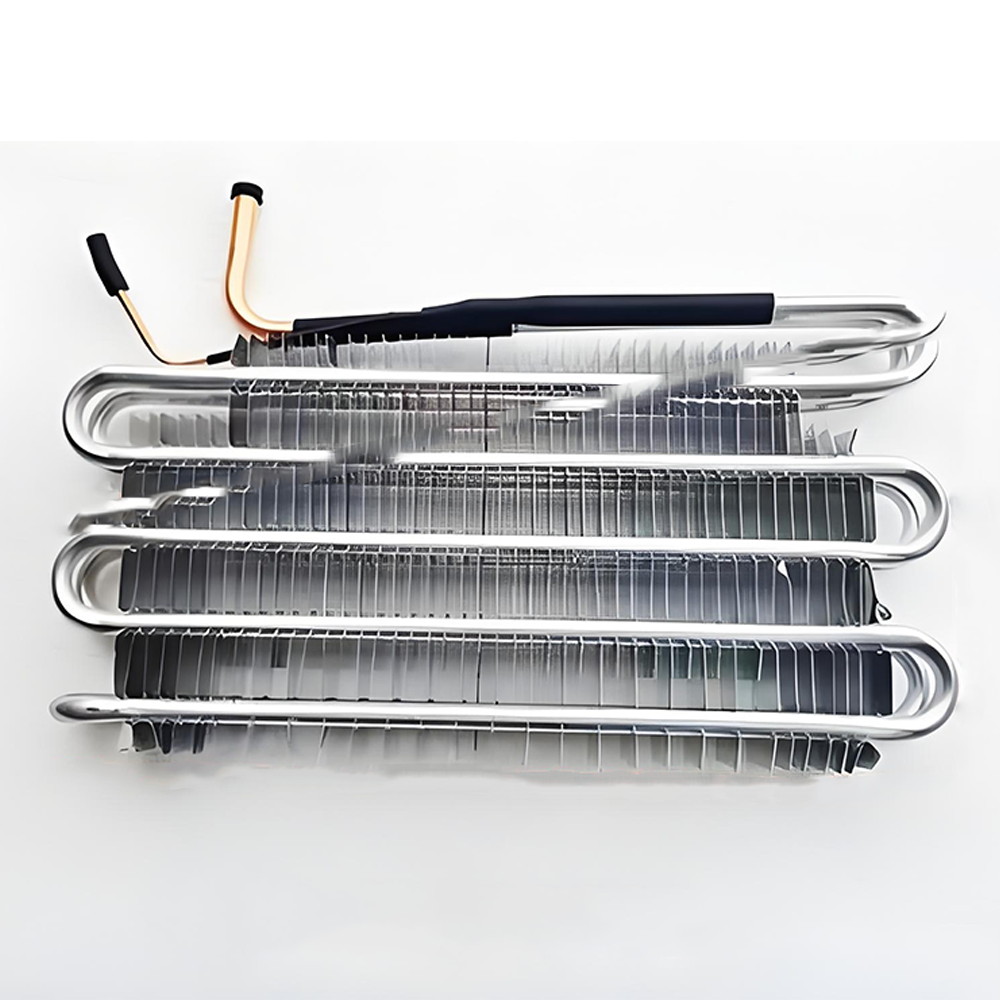 Home AC aluminum heat transfer assembly