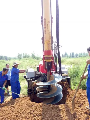 pile drilling foundation piling construction