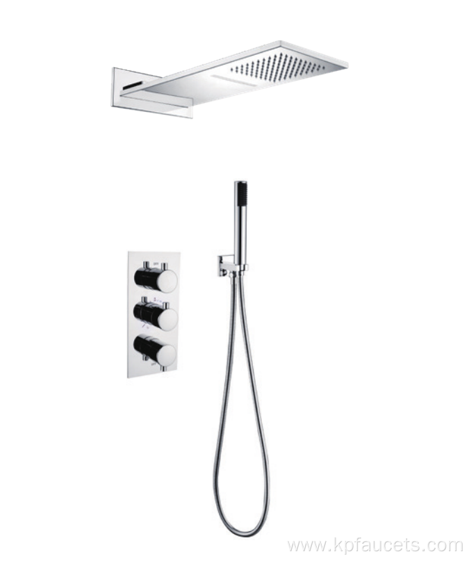 Thermostatic Wall Mounted Waterfall Faucet