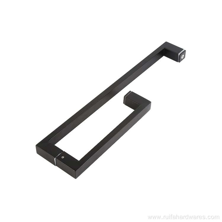 Black Glass Shower Door Pull Handles