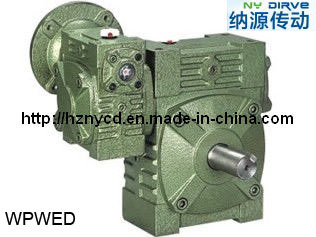 Wpwed Brake Motor Worm Gearbox