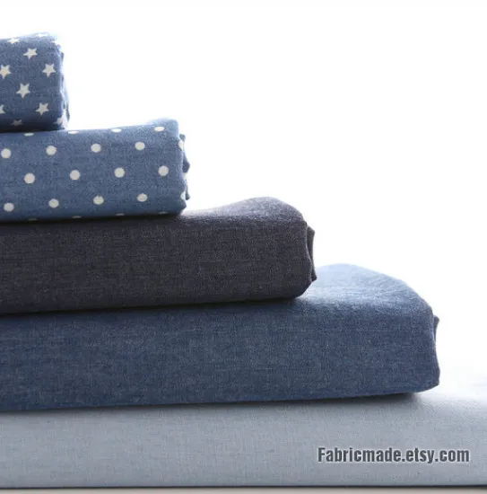 Lightweight Denim Upholstery Fabric