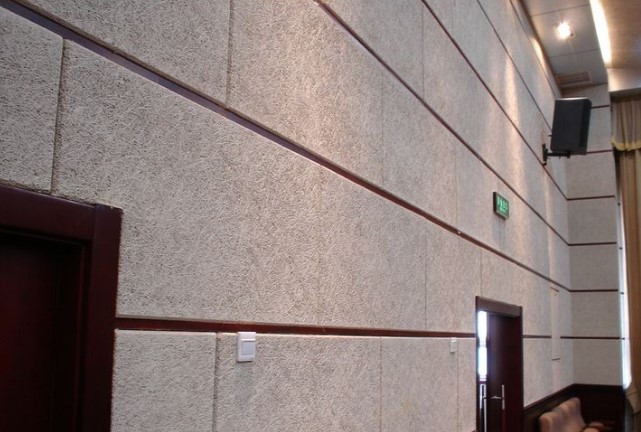 wood wool board ceiling