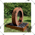 Corten Steel Bowl Water Feature