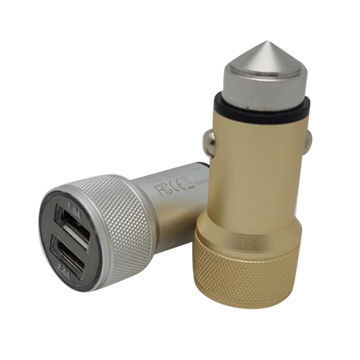 Aluminum alloy housing car charger