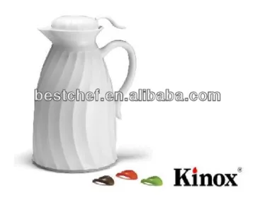 18-10 stainless steel kinox Swirl vacuum beverage jug
