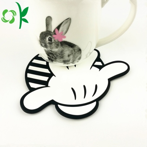 Fashionable Silicone Coaster for Coffee Cup