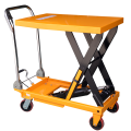 รถบรรทุกแพลตฟอร์ม Scissor Manual Hydraulic