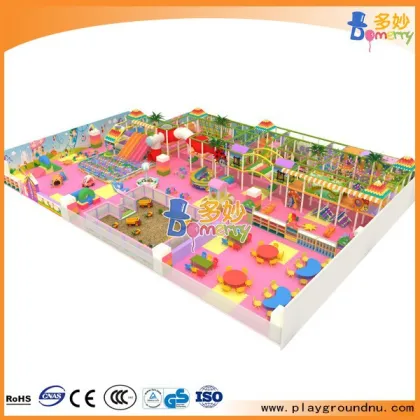 Commercial amusement park indoor soft playground Equipment