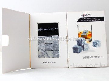 Novelty Items for sell Grey soapstone whisky stones