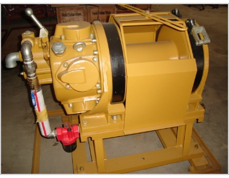 Winches الهواء المستخدمة لرفعها وسحبها