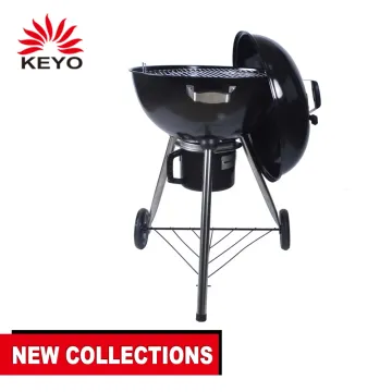 Outdoor Grill Easy Clean Bbq Barbecue Cooker Charcoal Portable Barbecue Kettle Grill