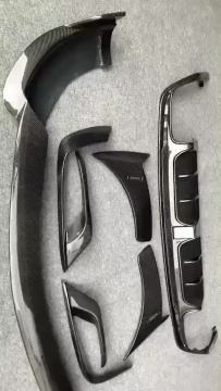 Carbon Fiber Car Lip Auto Front Bumper Mercedes