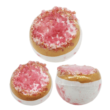 OEM ODM Wholesale Vegan Kids Donut Rainbow Bath Bombs with Toys