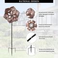 Brown Retro Garden Wind Spinner