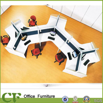 CD-88813 Al. frame with Fabric&Glass office partition