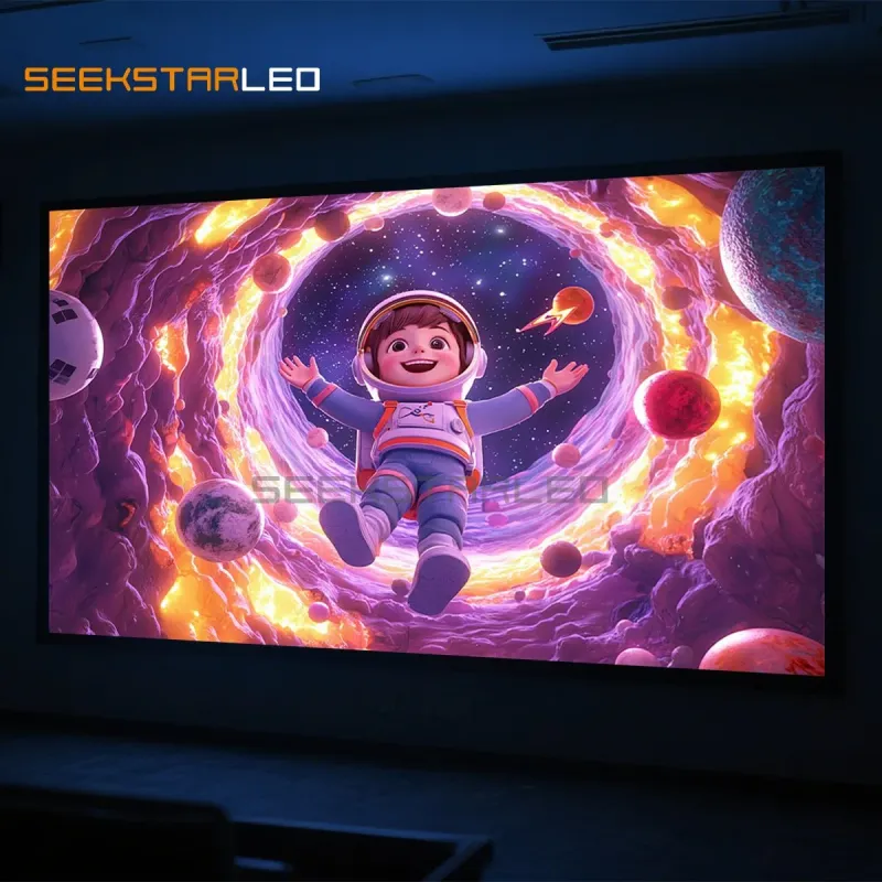 COB P1.25 16:9 Full Color LED Display for Conference and Security Rooms