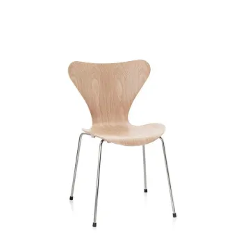 Plywood 7 series chair fast food chair