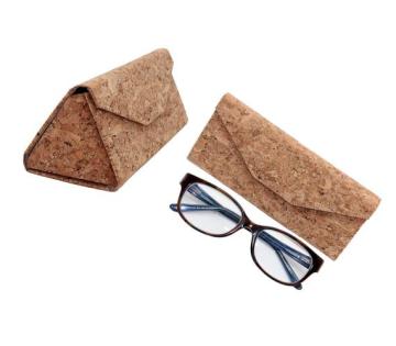 Boshiho slim foldable cork cases for sunglasses/Eyeglasses