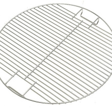 स्टेनलेस स्टील पोर्टेबल BBQ ग्रिल ग्रेट गोल आकार: