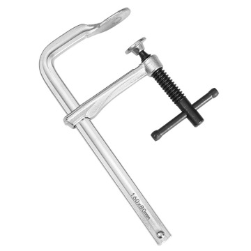 Professional Drop-Forged Heavy Duty Bar Clamps - 120mm Metal Working F-Clamp Steel Clamp