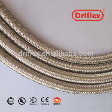 Overbraided explosive proof flexible conduit