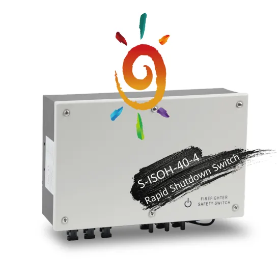 Rapid Shutdown Switch for Smart PV Sites in Solar Power Systems