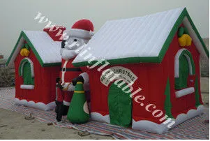 W260 inflatable Christmas house /outdoor christmas house
