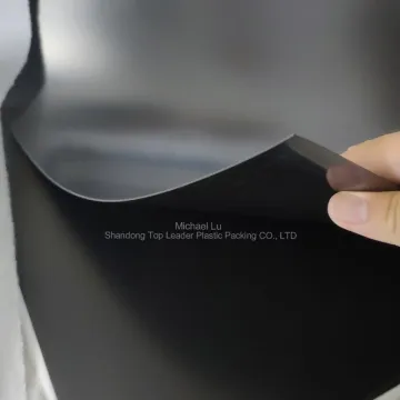 Conductive HIPS blister sheet black