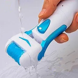 Callus remover with 2 different color rollers and Washable design, electric callus remover foot Callus remover exported to Japan