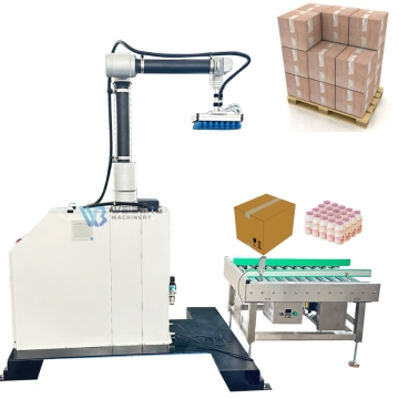 Intelligence Automatic Robot Palletizer for Carton Stacking