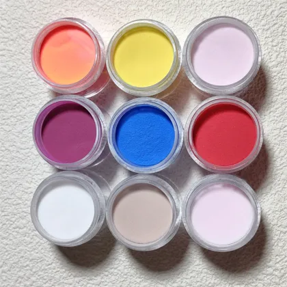MH Ema Monomer Bulk Nail Supplies Dip Private Label 2In1 Pink & Clear Dipping Acrylic Powder Set 4oz