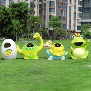Custom Fiberglass Cartoon Anime Statue for Outdoor Gardens and Shopping Malls - Hot Sale
