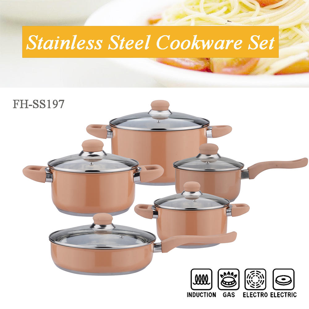 stainless steel soup pot