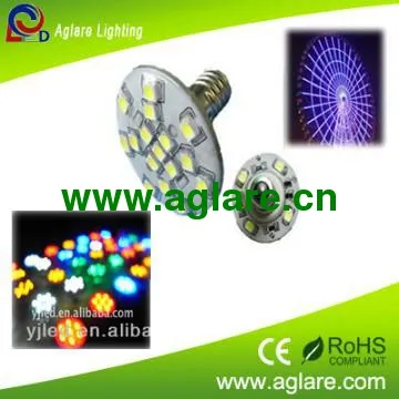Energy saving E10 3528SMD amusement led lamp AC60V
