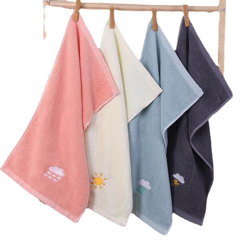 100 Cotton Fabric Anti Bacterial Baby Face Towel