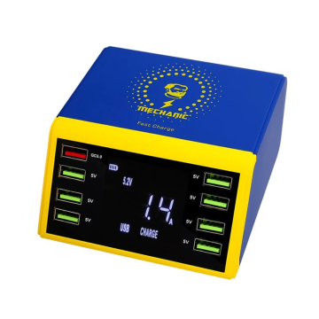 MECHANIC iCharge QC 3.0 USB Charging Station With LCD For Phone Android