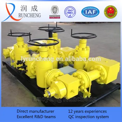 high Pressure well test drilling manifold