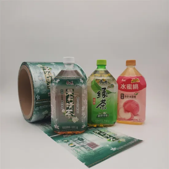 Durable PVC Shrink Labels for Beverage Bottles
