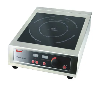 commercial induction range