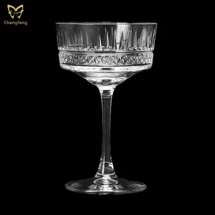 Modern Textured Wine and Gin Glasses - Hot Sale Cocktail Goblets
