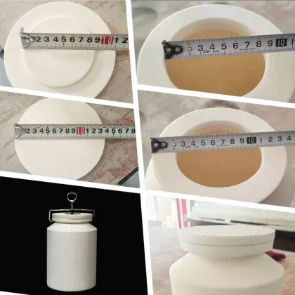10L Alumina Ceramic Horizontal Ball Milling Jar