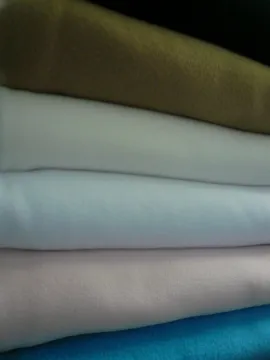 Dyed Polar Fleece Fabric Two Sides Brushing 220gsm