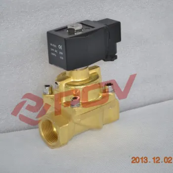 Pilot type normally closed brass 2inch steam solenoid valve 110v