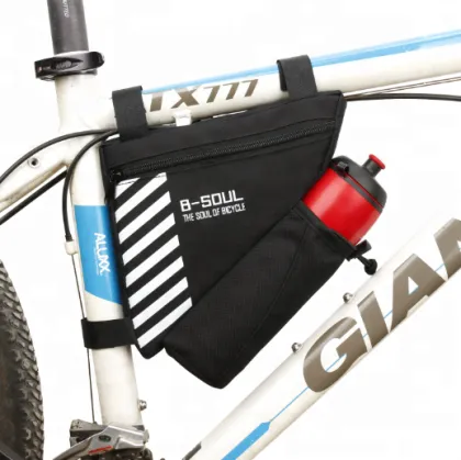 Cycling Bike Frame Tube Pouch Pannier - Bicycle Triangle Bag