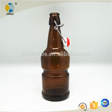 450ml wine glass bottle with hinged cork wholesale