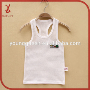 KT30 boys and girls summer cotton mesh vest