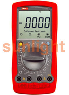 Digital Handheld Multimeter, AC/DC/Resistance/Capacitance/Frequency/Temperature UT58E