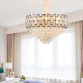 Lustres de plafond classiques en cristal LEDER